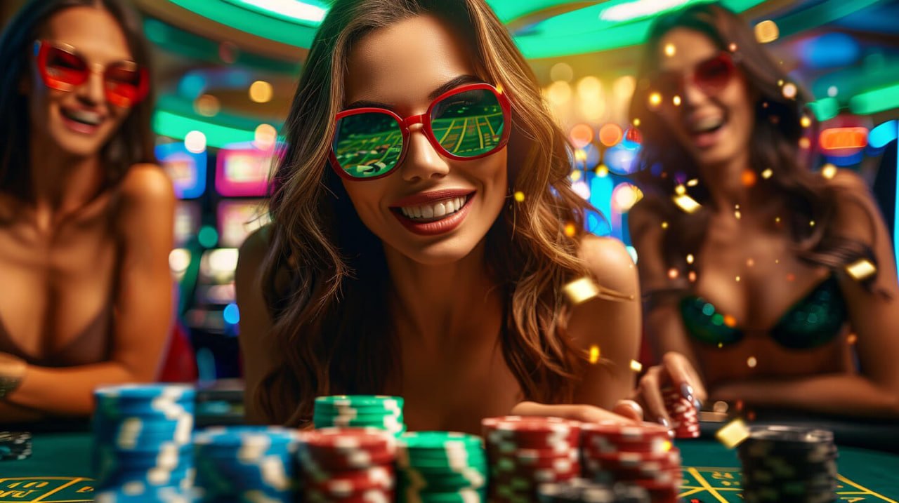 Studio Evolution Gaming dengan dealer profesional di meja kasino langsung